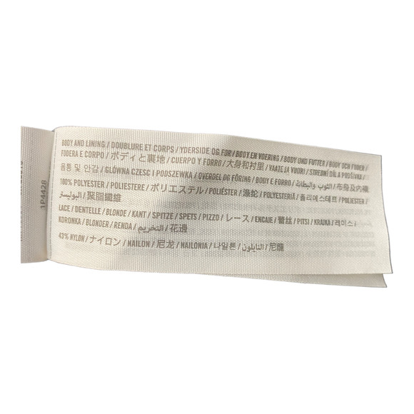 Abercrombie & Fitch Navy Blue Lace Long Sleeve A-Line Dress Size Small - Picture 14 of 14